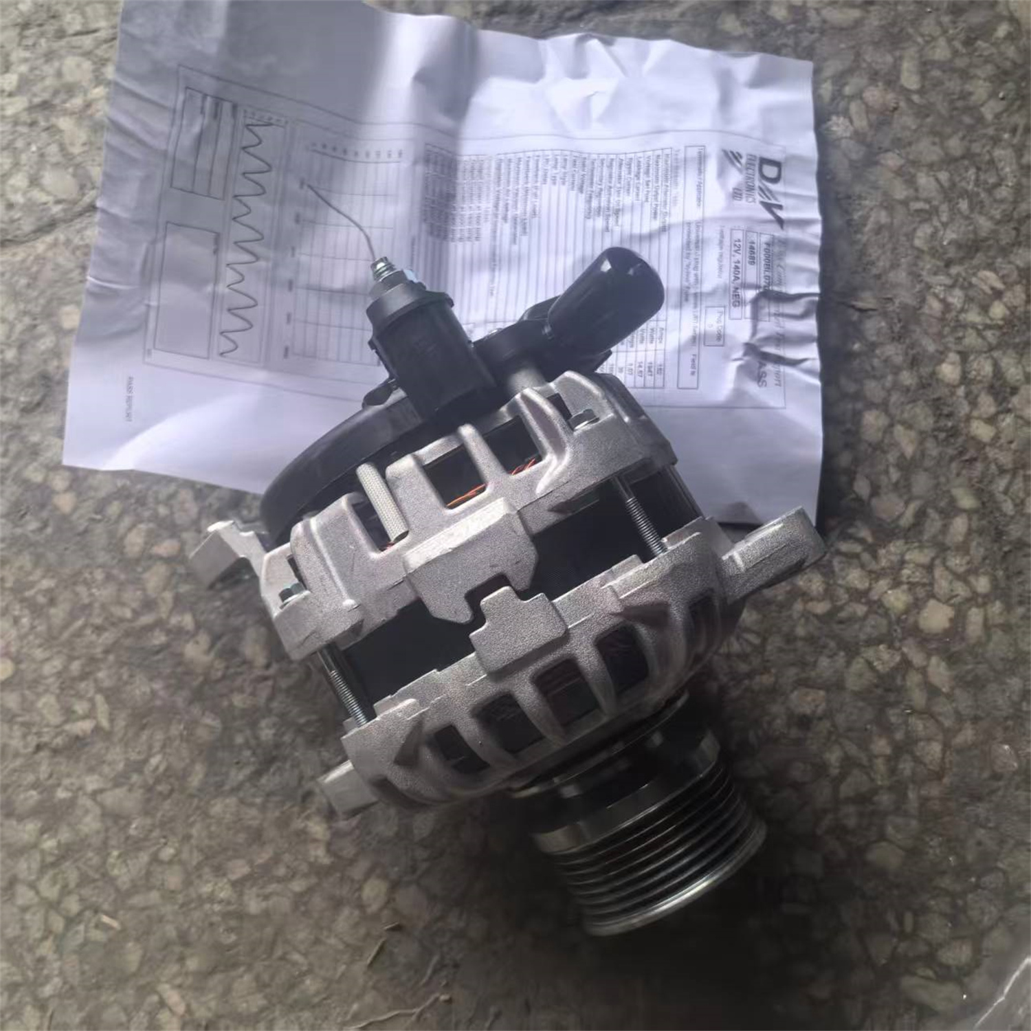 Alternator F.000.BL0.70A F000BL070A F000BL070B for Isuzu NPR-XD 4HK1-TCS Diesel 2015–2016