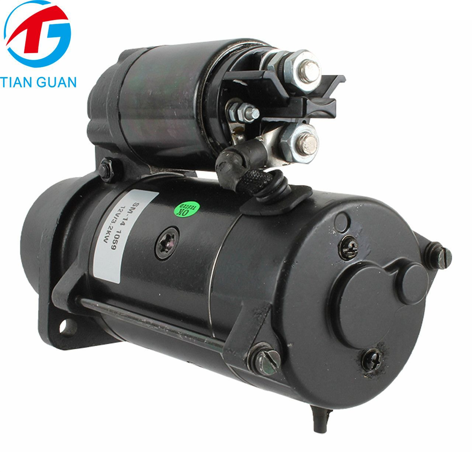 Starter Motor RE556973 – Fits John Deere 6068HFG25, 6068HFG55 & 6068HFS55 Engines