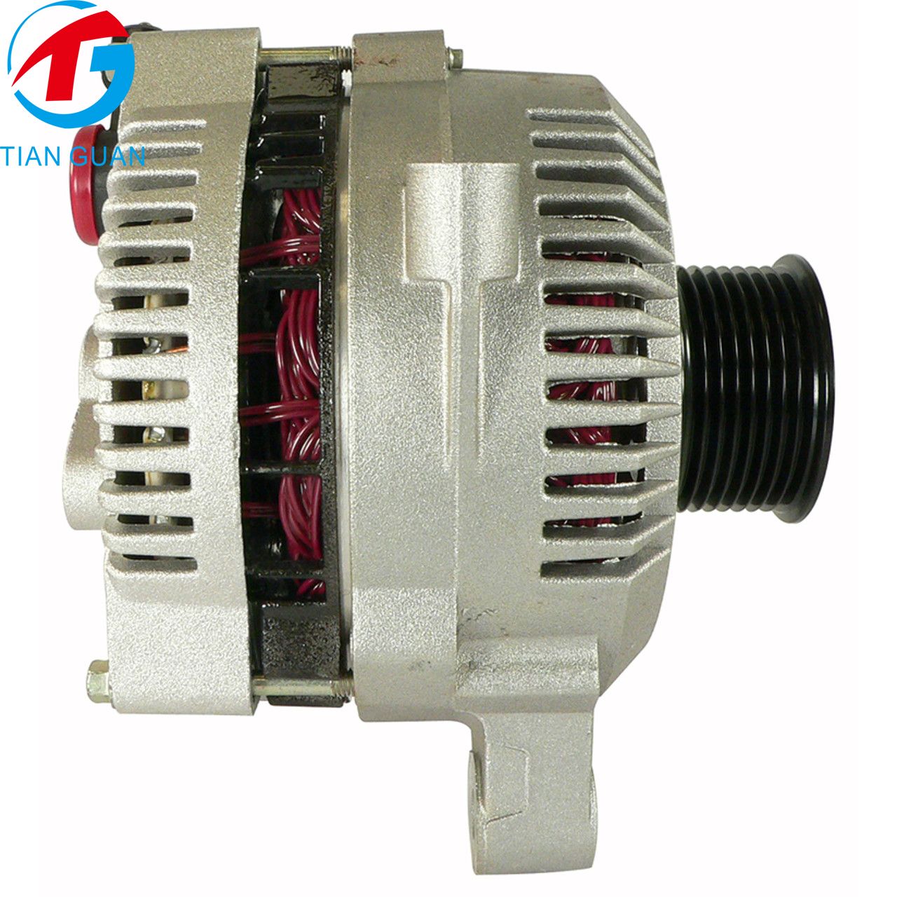 thumbnail image 2 of Motorcraft Alternator For Lincoln Navigator 5.4L – 130 AMP, 1998-1999, Remanufactured By WAI 2 of 4