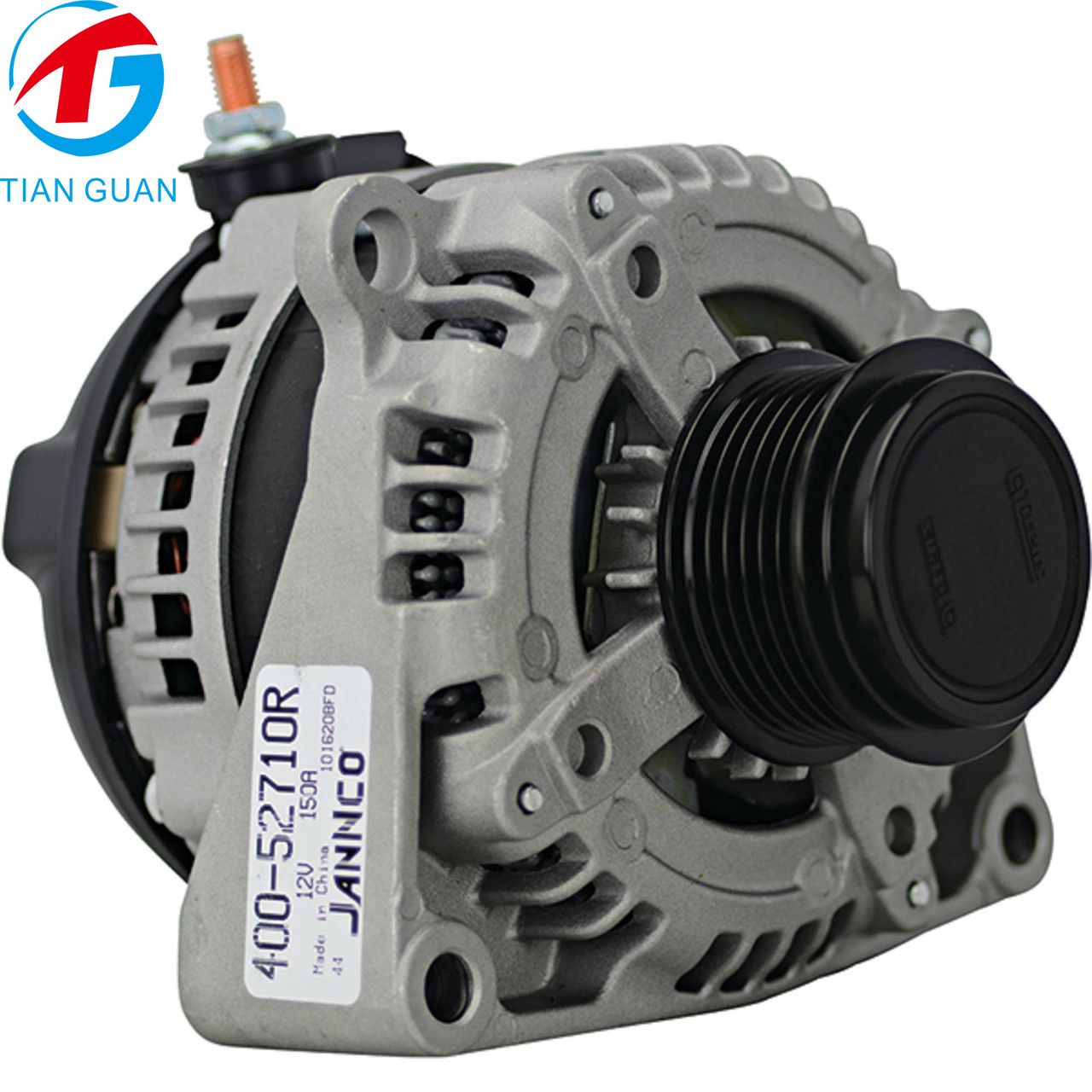thumbnail image 2 of Enturbo 105 Amp Alternator For Chevy/GMC Trucks & Express - 4.3L V6, 5.0/5.7/6.5/7.4L V8, Replaces 10463651 2 of 4