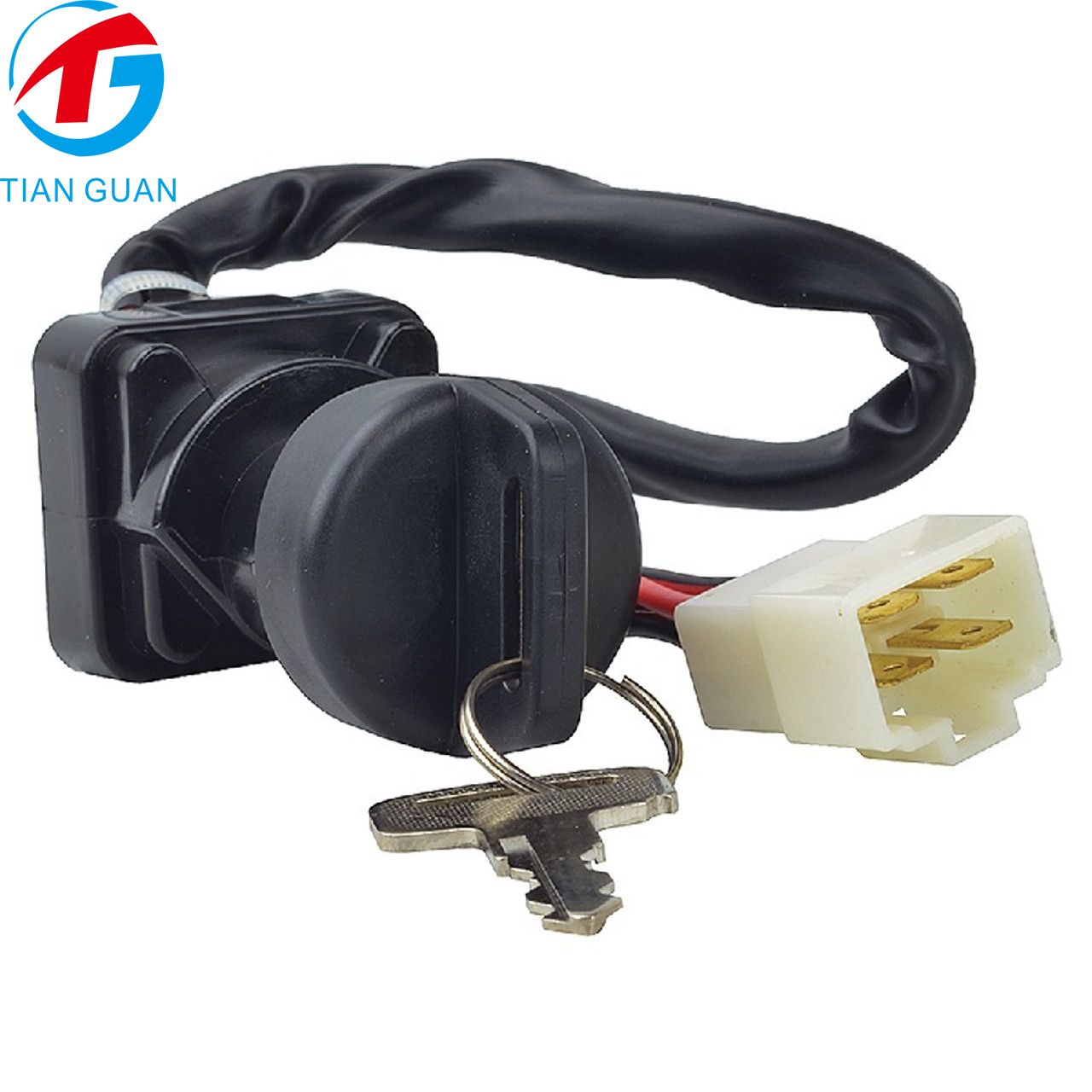 Max Motosports Ignition Key Switch For Polaris ATVs – Fits Magnum 500, Trail Blazer 250, 325, 330