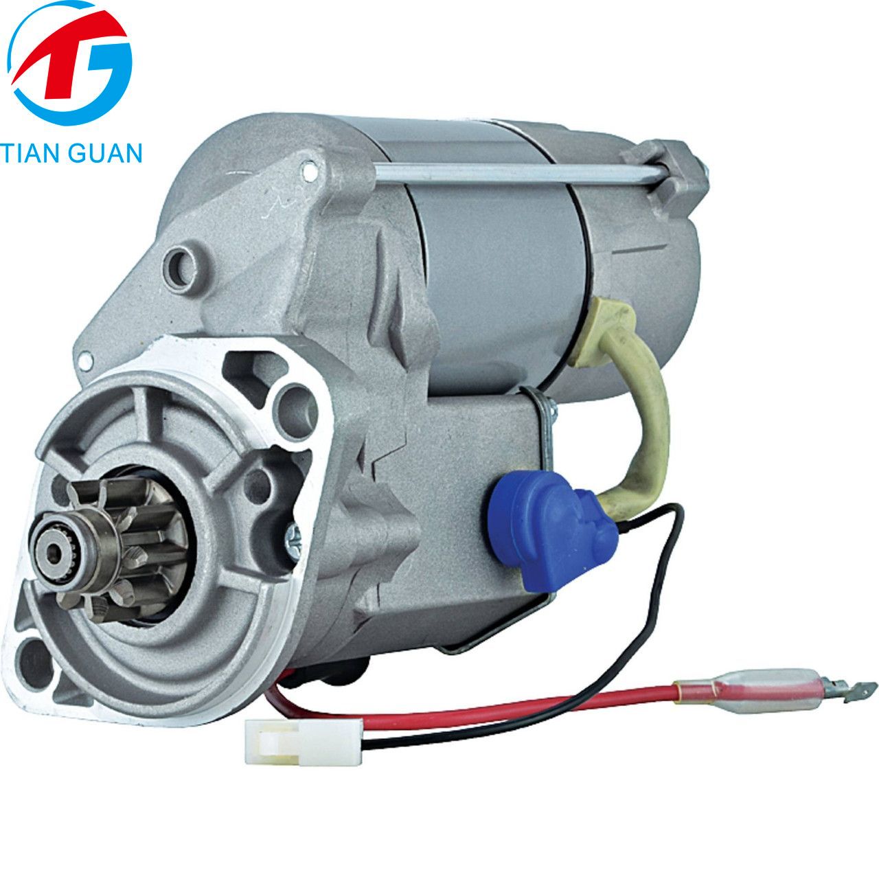 thumbnail interactive-video image 1 of Total Power Parts Starter For THOMAS Skid Steer 175 T103 T133 T133S T173 – 12V 9T OSGR 1 of 2