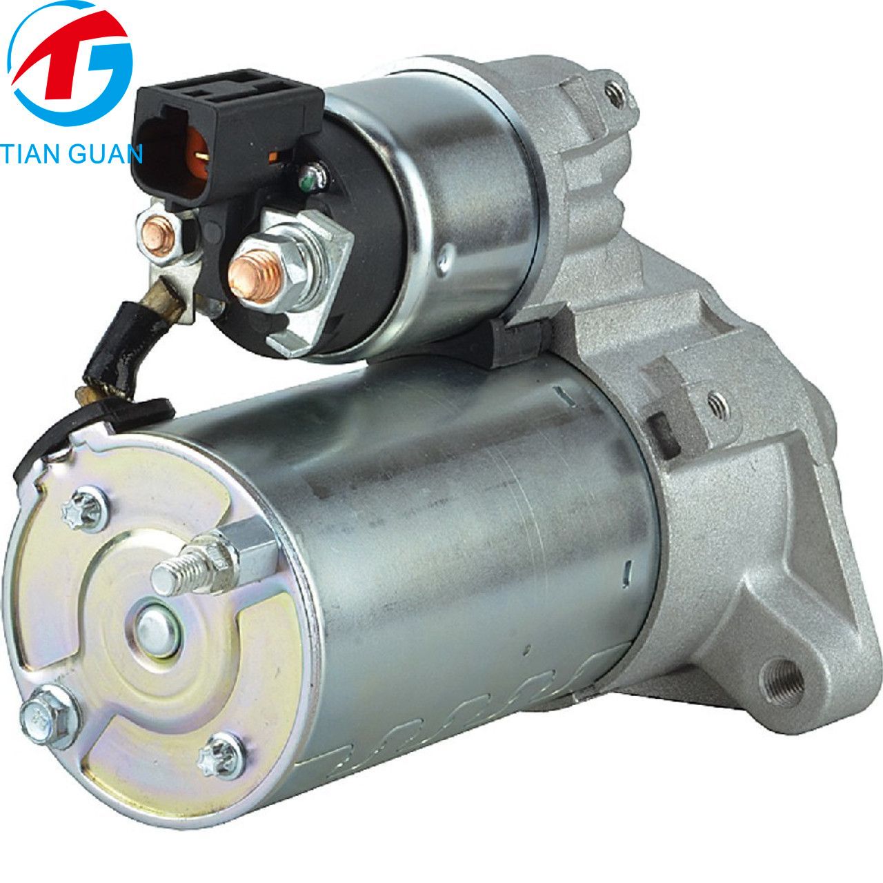 thumbnail image 2 of New Starter For 2003-2006 Kia Sorento 3.5L - 12V, 1.4kW, 8 Teeth, PMGR, Replaces 36100-35900, 17810 & More 2 of 4