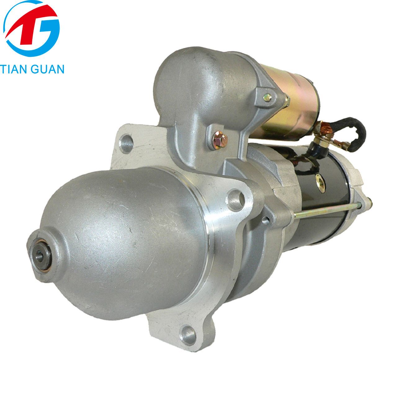 thumbnail image 2 of Starter For Bobcat & Clark Skid Steer Loaders - 843, 843B, 843HC, 853, 853H, 943, 974 - 12V, 10 Tooth 2 of 4