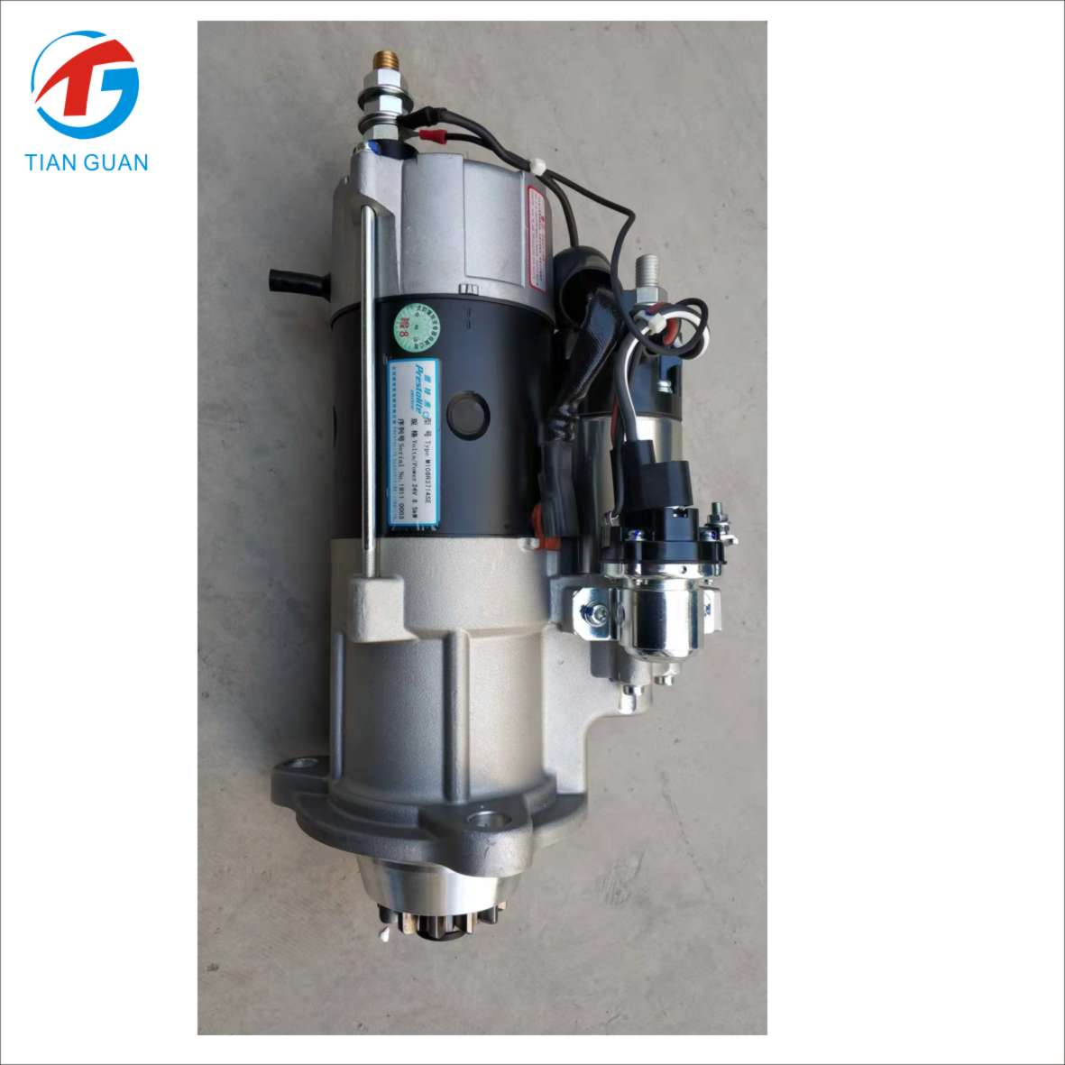 China Dongfeng Tianlong flagship truck starter  4366046 , 5547577 , M108R3714SE(图4)